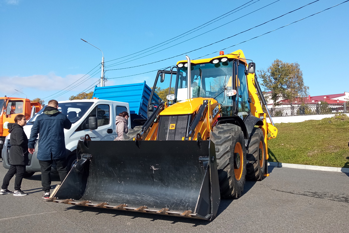 Архангельская область, № 9735 АВ 29 — JCB 3CX