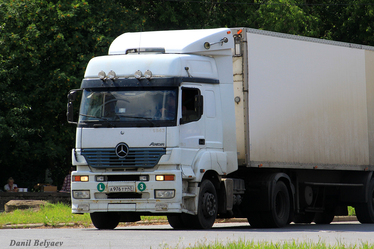 Кировская область, № А 976 ТТ 43 — Mercedes-Benz Axor 1843