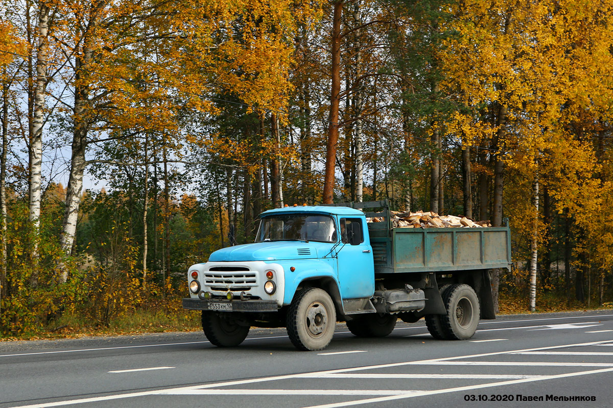 Карелия, № Е 553 КМ 10 — ЗИЛ-431410