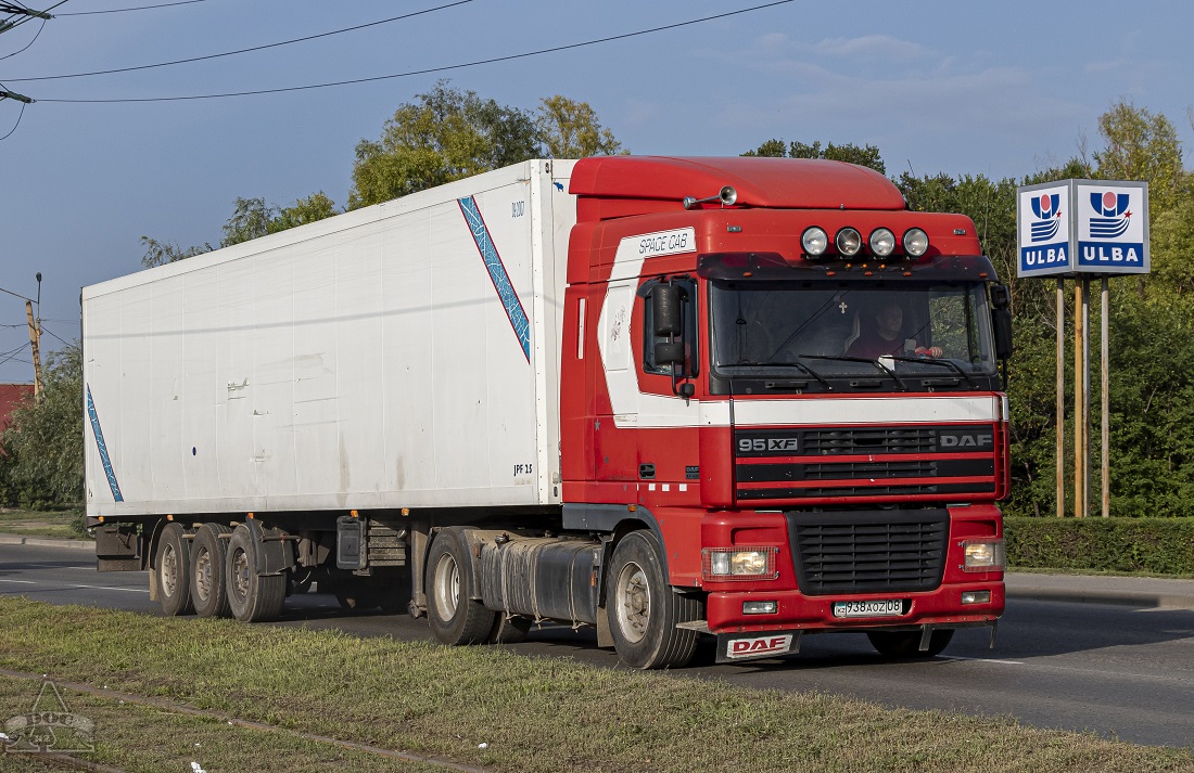 Жамбылская область, № 938 AOZ 08 — DAF 95XF FT