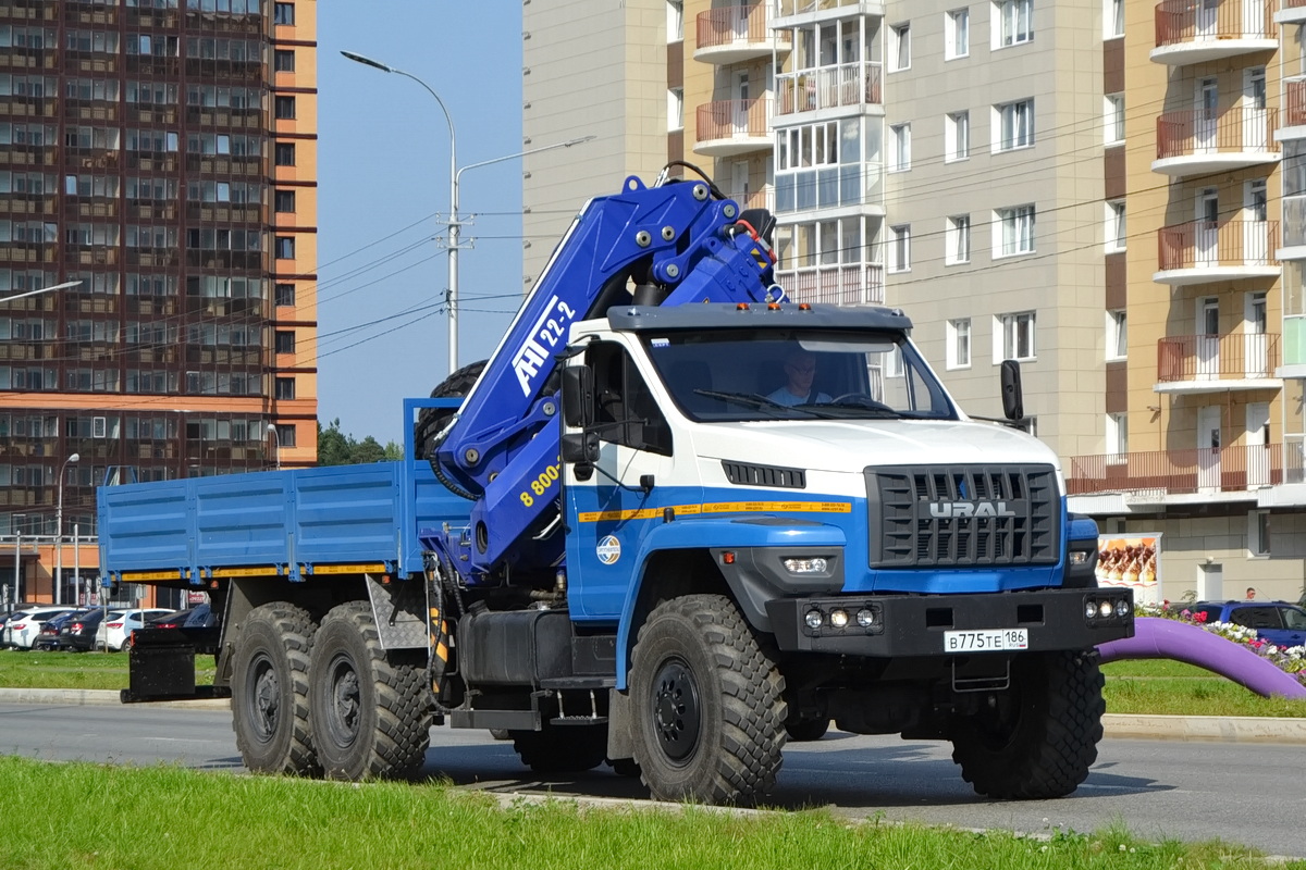 Ханты-Мансийский автоном.округ, № В 775 ТЕ 186 — Урал NEXT 4320-73