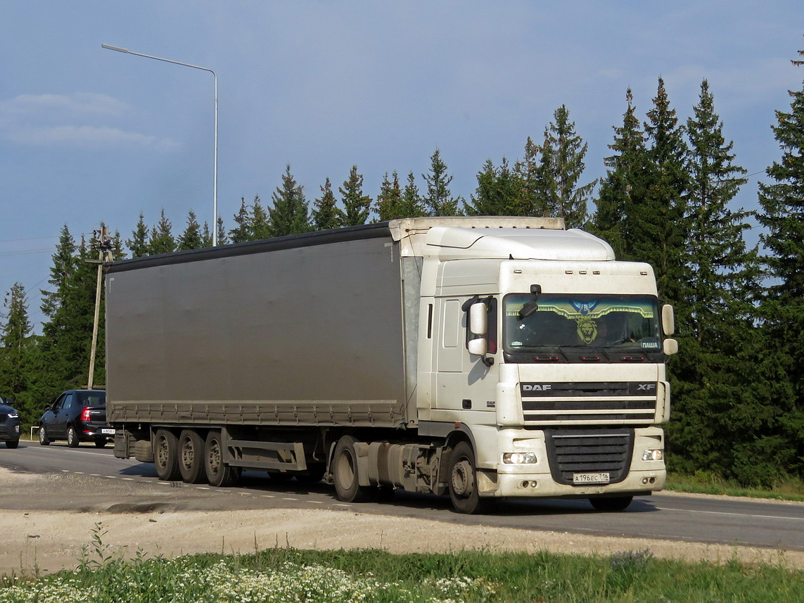 Татарстан, № А 196 ЕС 716 — DAF XF105 FT