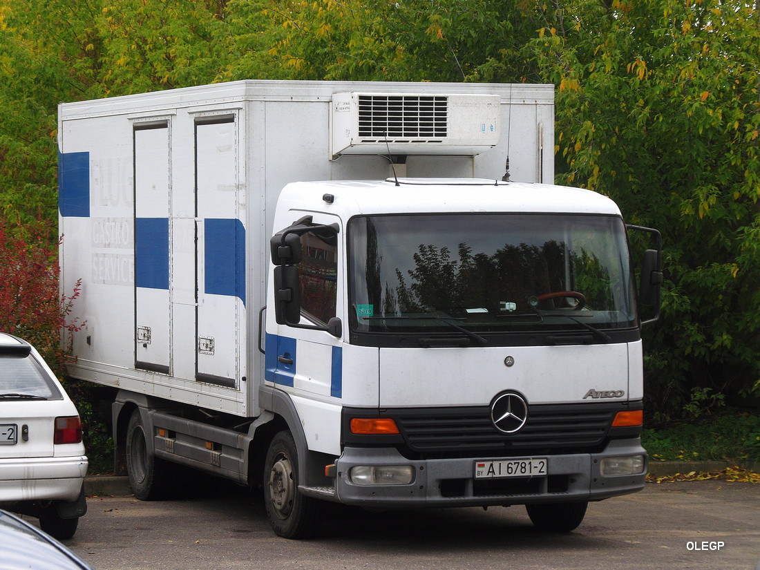 Витебская область, № АІ 6781-2 — Mercedes-Benz Atego (общ.м)