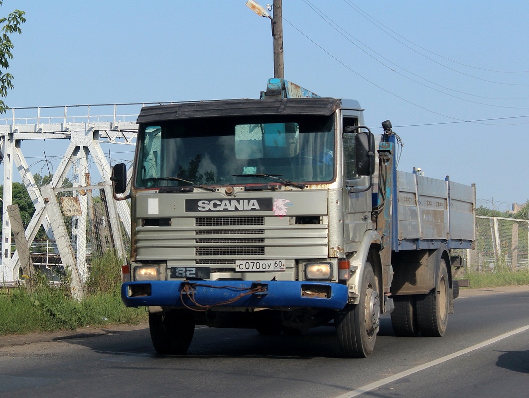 Псковская область, № С 070 ОУ 60 — Scania (II) P82M