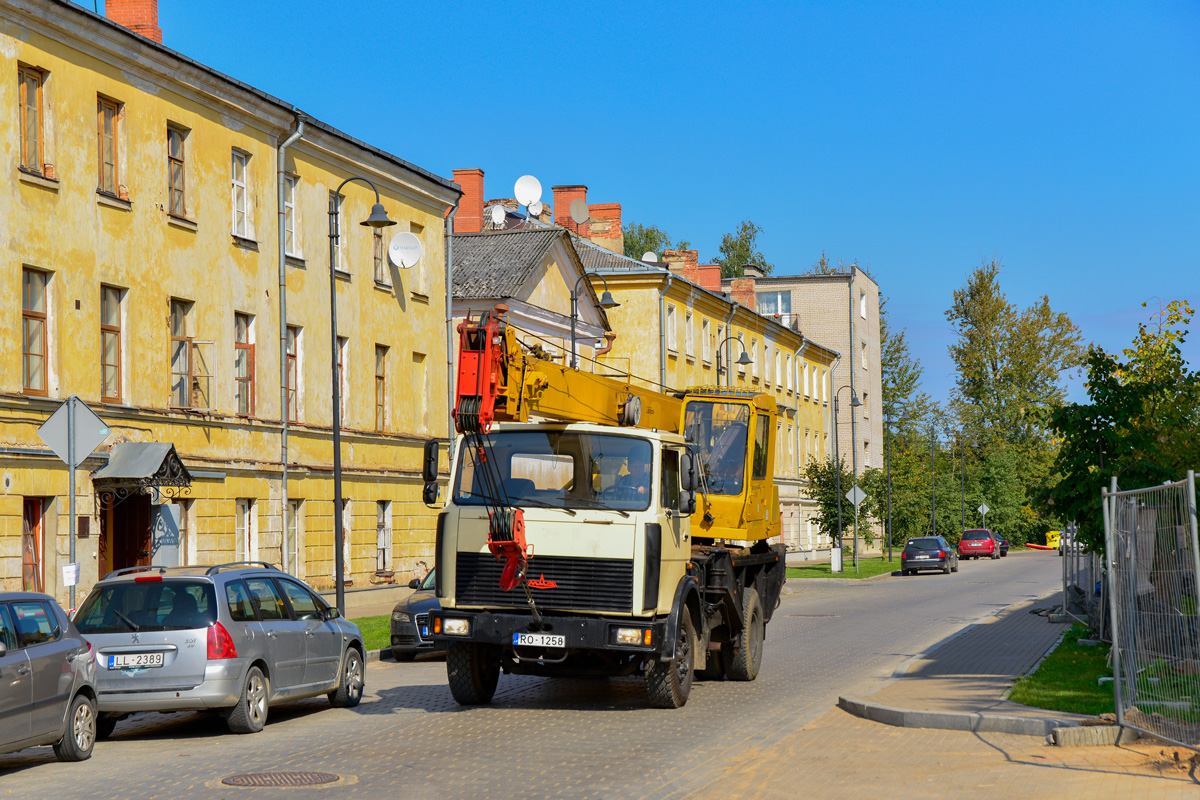 Латвия, № RO-1258 — МАЗ-5337 (общая модель)