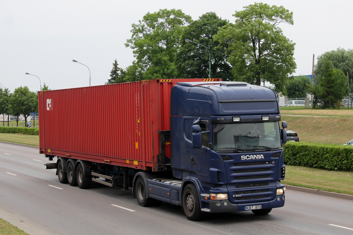 Литва, № KBT 873 — Scania ('2004) R400