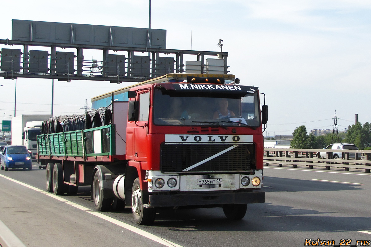 Санкт-Петербург, № М 765 МТ 98 — Volvo ('1987) F10