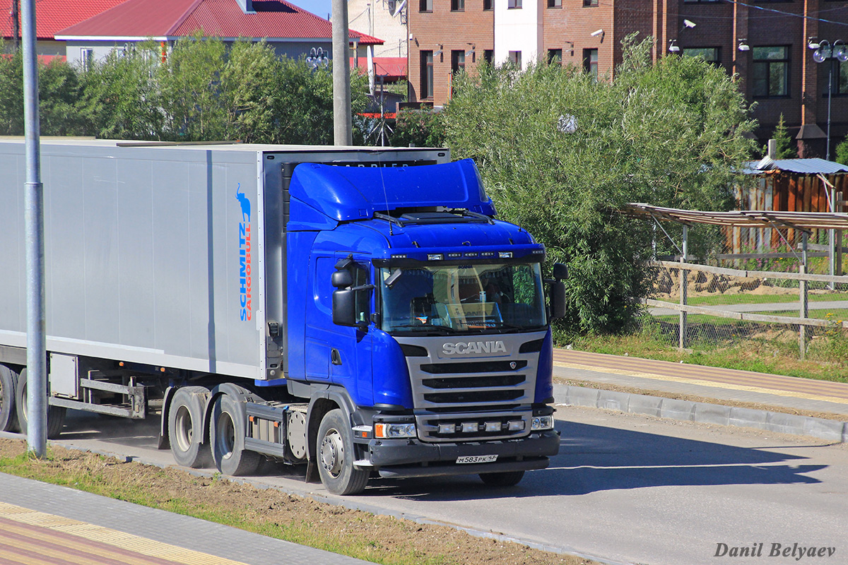 Кировская область, № М 583 РК 43 — Scania ('2013) G440