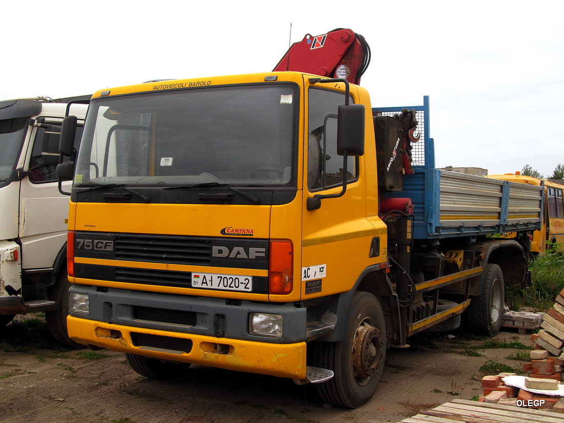 Витебская область, № АІ 7020-2 — DAF CF75 FA