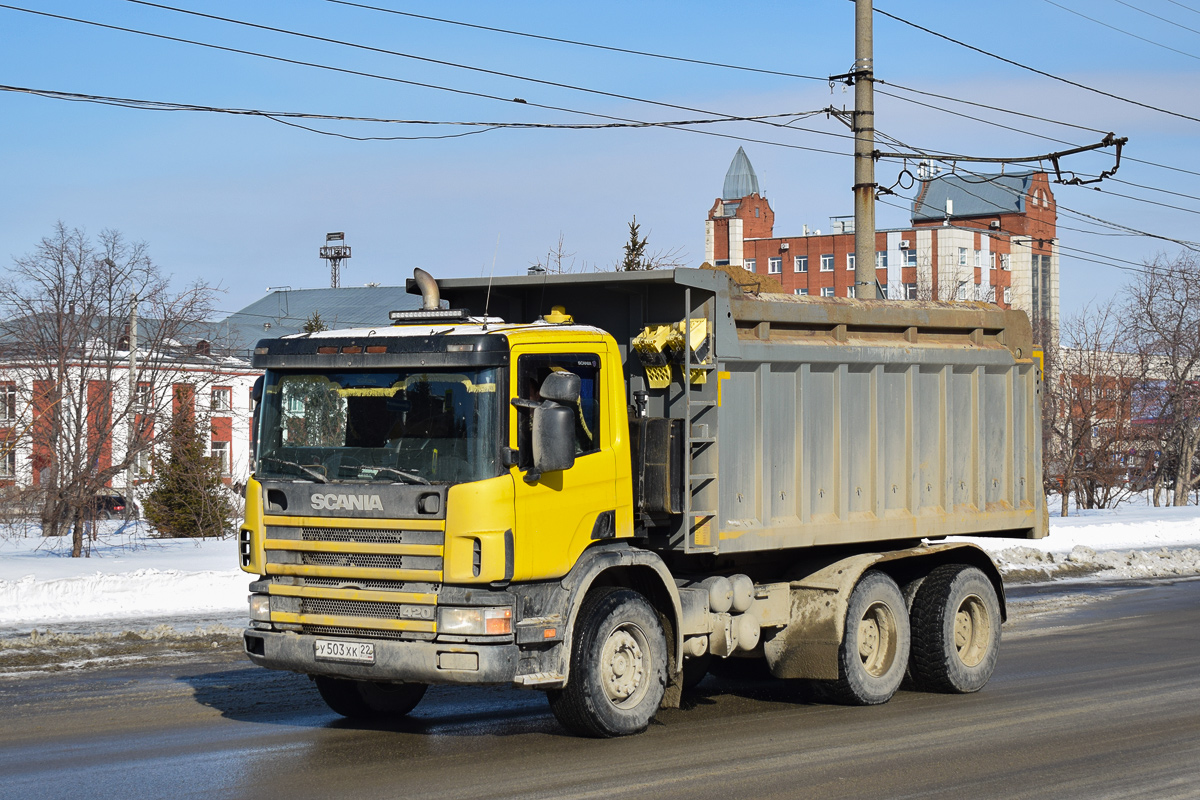 Алтайский край, № У 503 ХК 22 — Scania ('1996) P124C