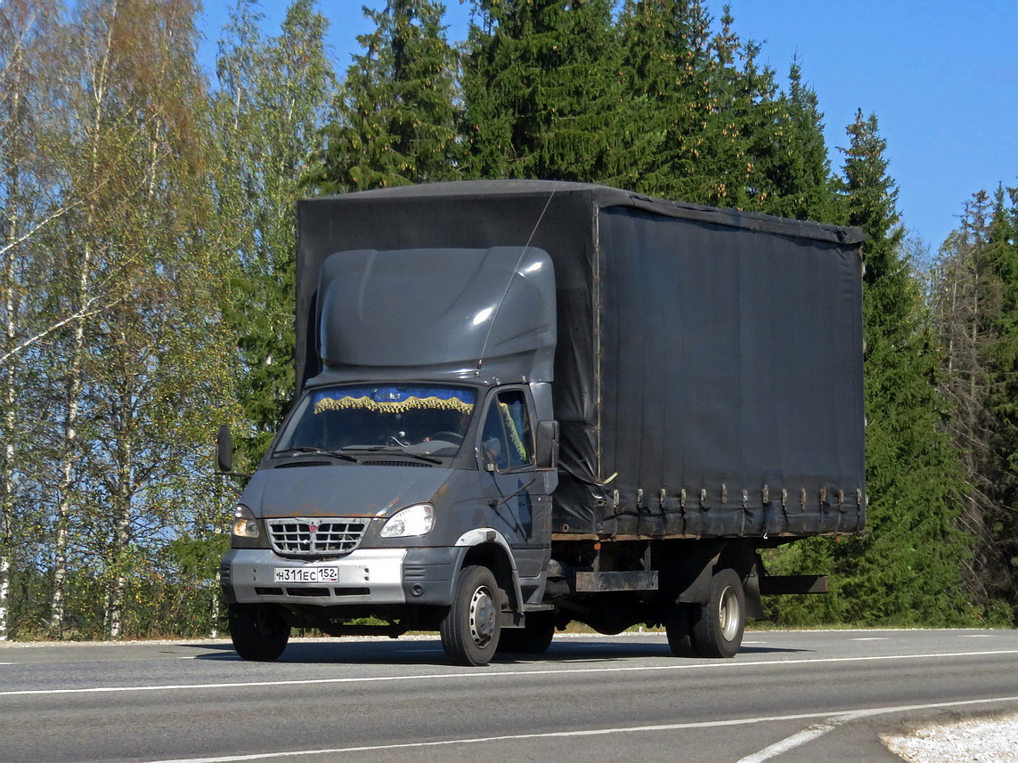 Нижегородская область, № Н 311 ЕС 152 — ГАЗ-33106 "Валдай"