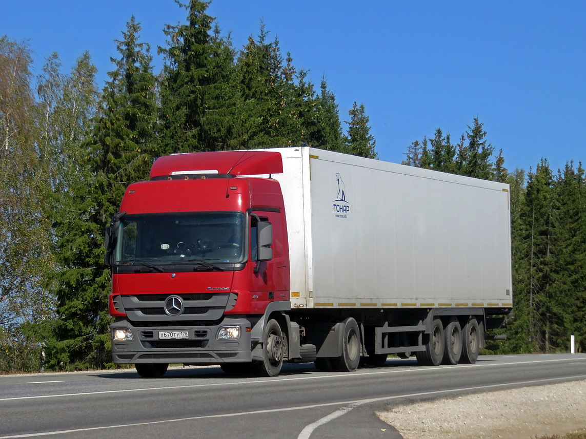 Санкт-Петербург, № Х 670 ТУ 178 — Mercedes-Benz Actros '09 1841 [Z9M]