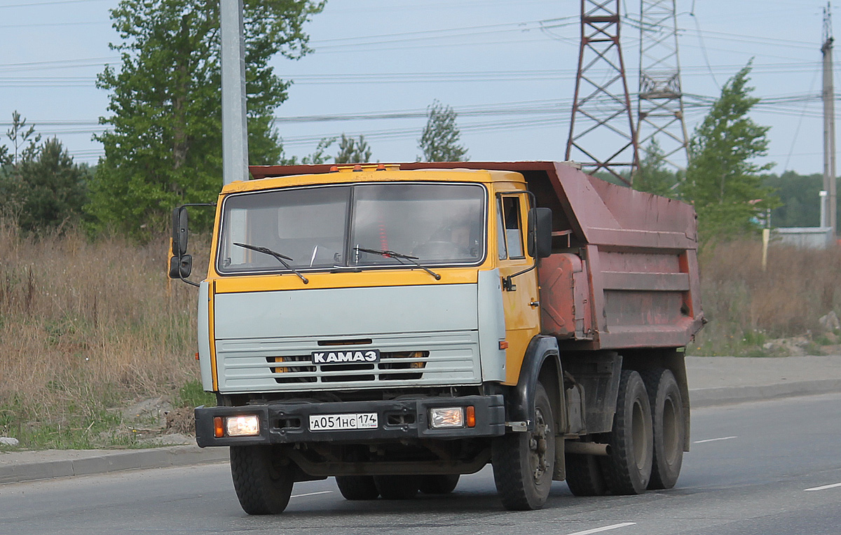 Челябинская область, № А 051 НС 174 — КамАЗ-55111 [551110]