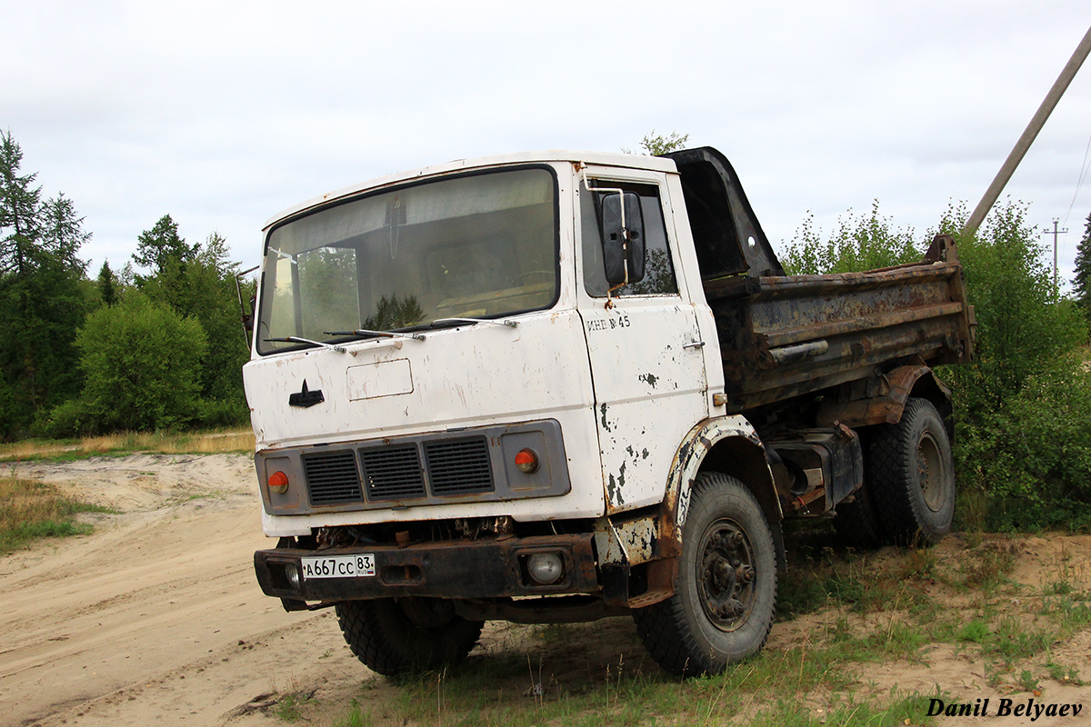 Ненецкий автономный округ, № А 667 СС 83 — МАЗ-5551 [555100]