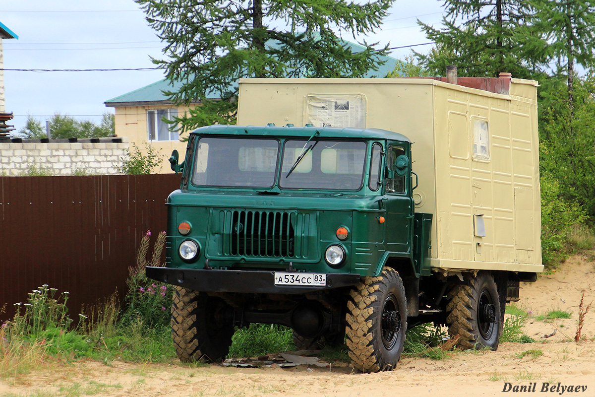 Ненецкий автономный округ, № А 534 СС 83 — ГАЗ-66 (общая модель)