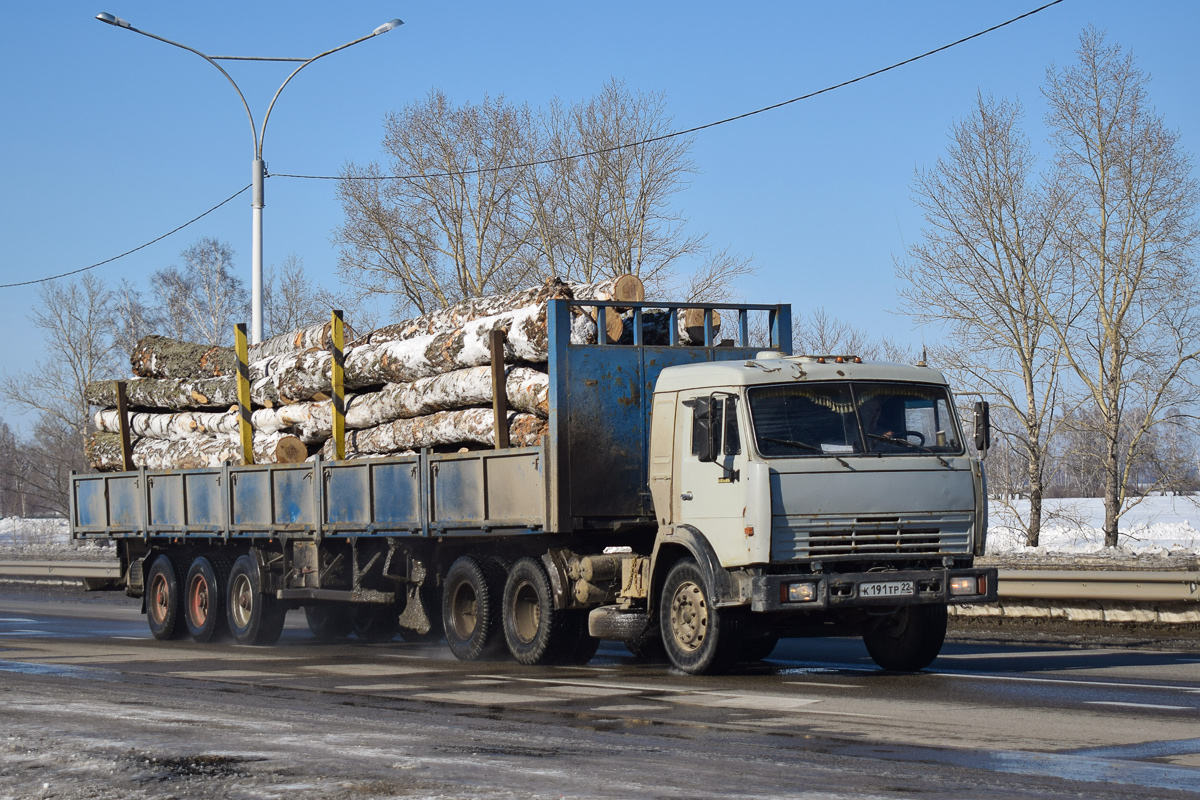 Алтайский край, № К 191 ТР 22 — КамАЗ-54115-13 [54115N]