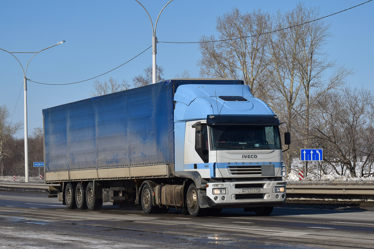 Волгоградская область, № М 765 РА 34 — IVECO Stralis ('2002) 430