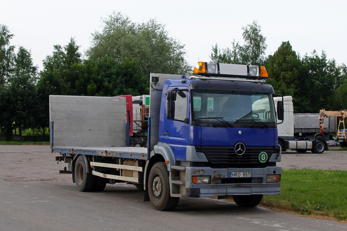 Литва, № HRO 657 — Mercedes-Benz Atego 1828