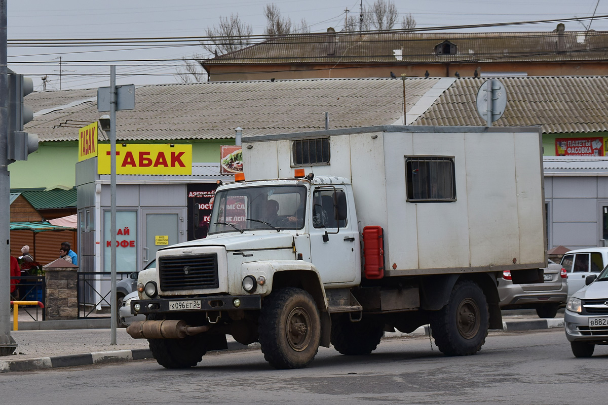 Волгоградская область, № К 096 ЕТ 34 — ГАЗ-33081 «Садко»