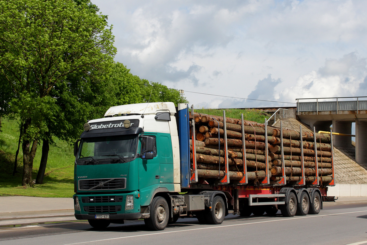 Литва, № FED 421 — Volvo ('2002) FH12.460