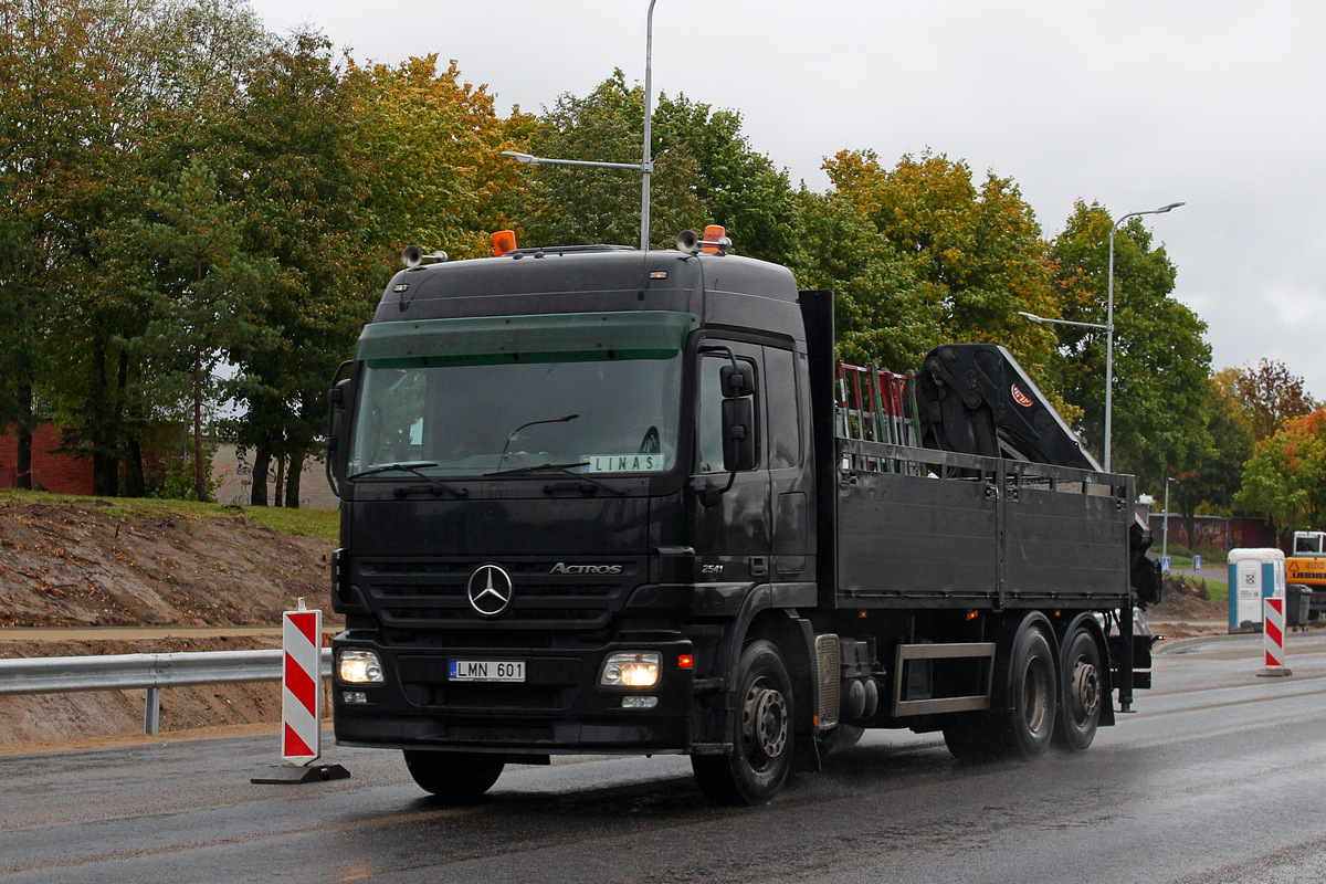 Литва, № LMN 601 — Mercedes-Benz Actros ('2003) 2541