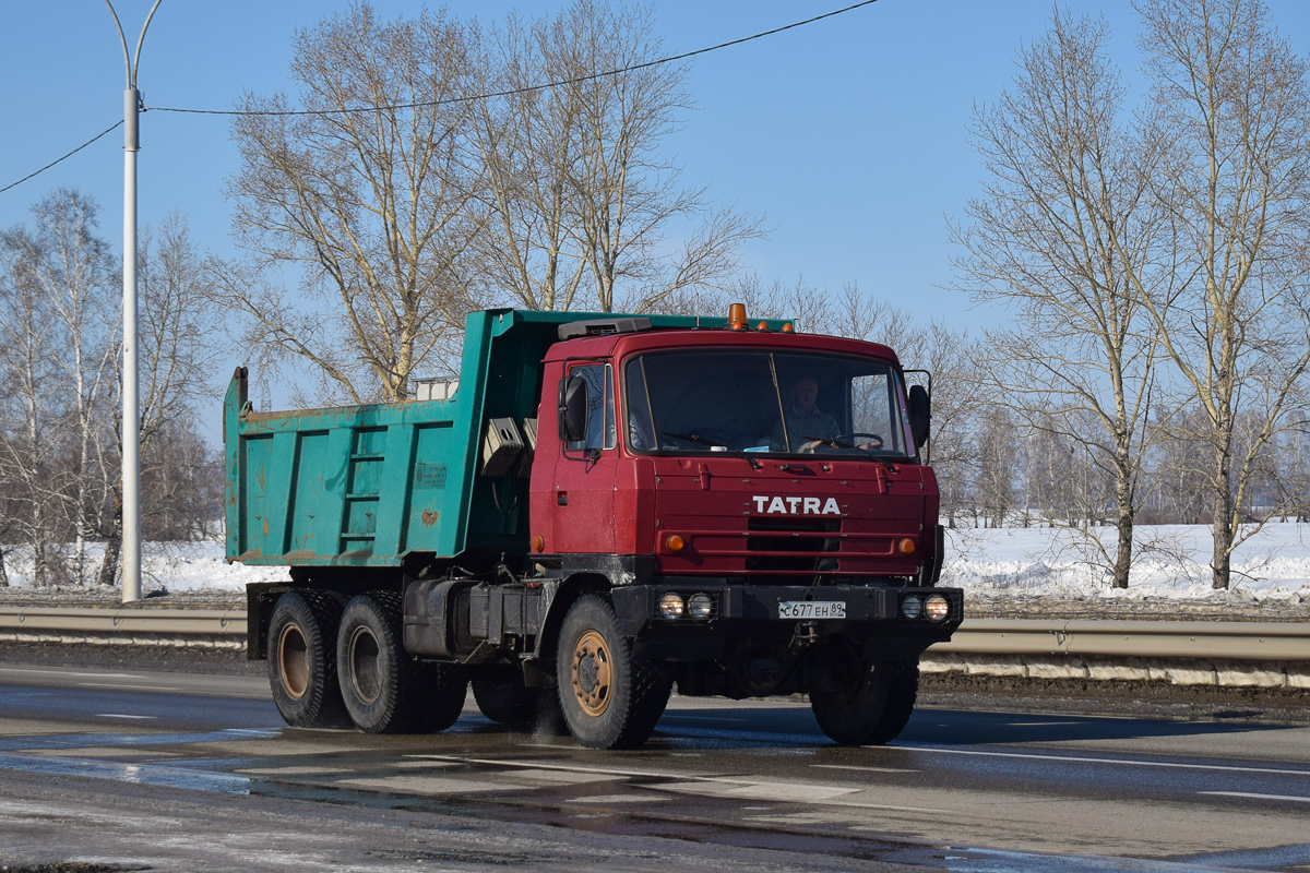 Ямало-Ненецкий автоном.округ, № С 677 ЕН 89 — Tatra 815 S1 A