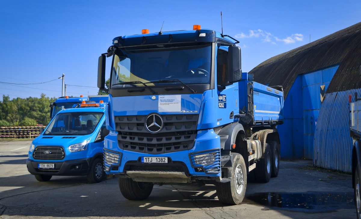 Чехия, № 9282 — Mercedes-Benz Arocs (общ.м)