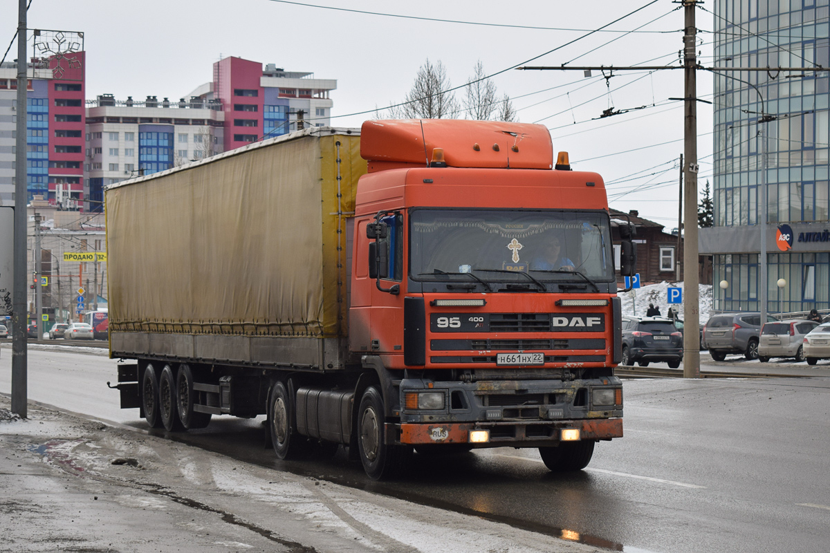 Алтайский край, № Н 661 НХ 22 — DAF 95 FT