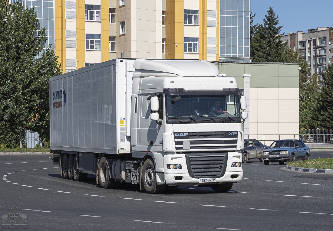 Восточно-Казахстанская область, № 757 PPA 16 — DAF XF105 FT