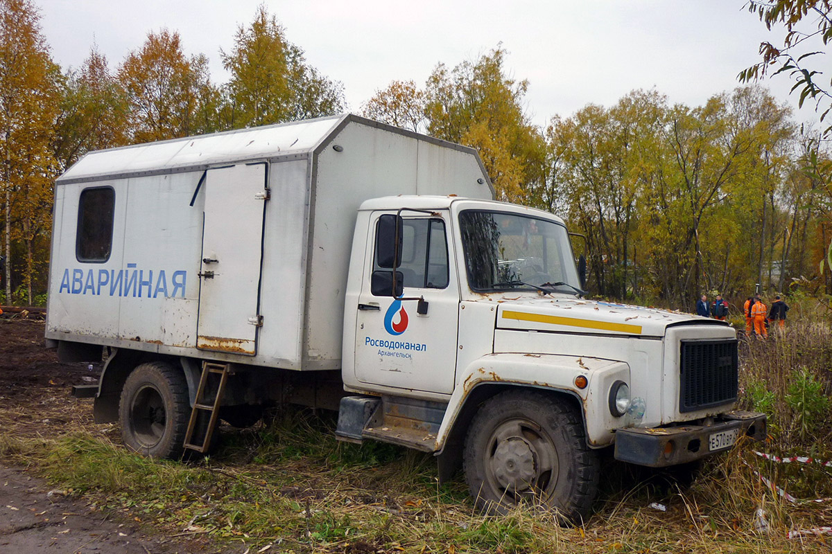 Архангельская область, № Е 570 ВР 29 — ГАЗ-3307