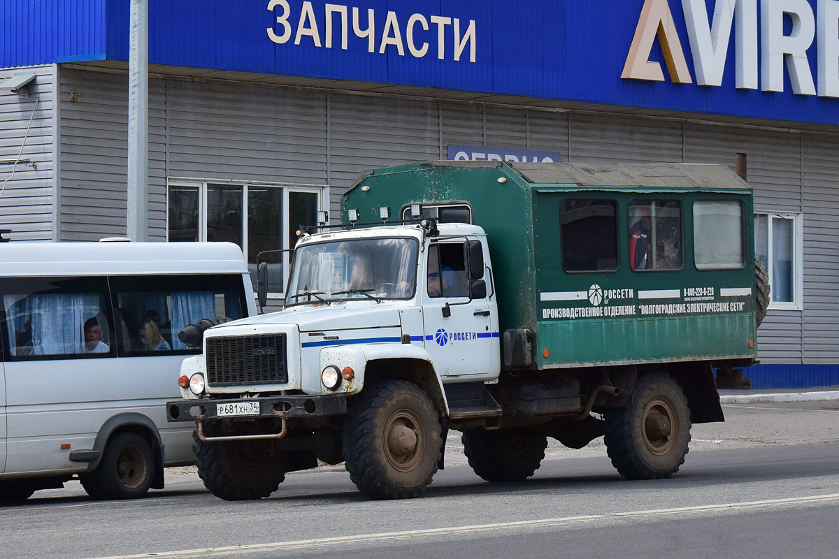 Волгоградская область, № Р 681 ХН 34 — ГАЗ-33081 «Садко»