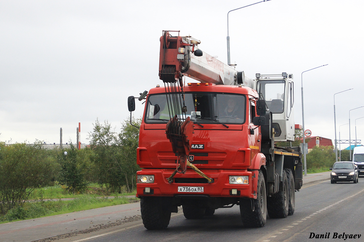 Ненецкий автономный округ, № А 736 ОА 83 — КамАЗ-43118 (общая модель)