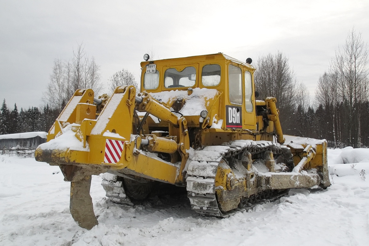 Ханты-Мансийский автоном.округ, № 7891 УЕ 86 — Caterpillar D9