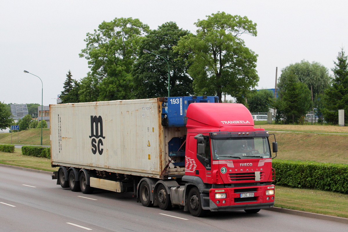 Литва, № FOE 996 — IVECO Stralis ('2002) 400