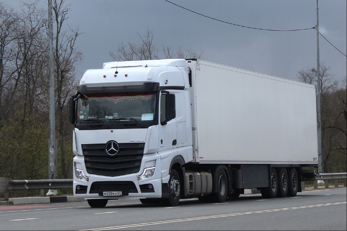 Смоленская область, № М 220 КХ 67 — Mercedes-Benz Actros ('2011) 1845