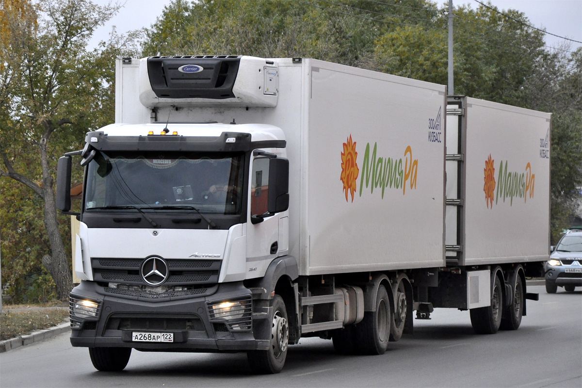 Алтайский край, № А 268 АР 122 — Mercedes-Benz Actros '18 2540 [Z9M]