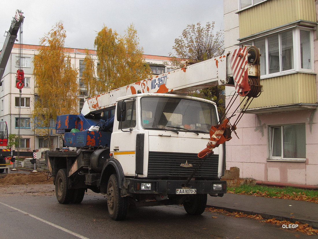 Витебская область, № АА 9070-2 — МАЗ-5337 (общая модель)