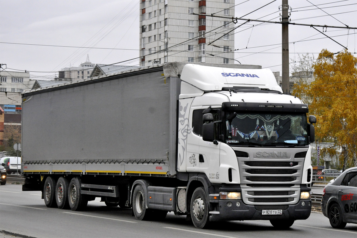 Алтайский край, № Р 928 ТВ 22 — Scania ('2009) G400