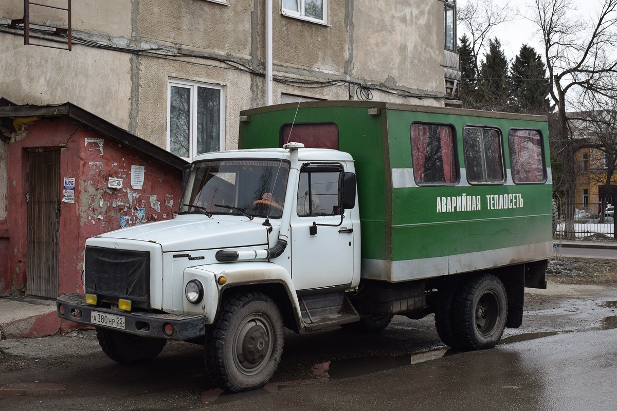 Алтайский край, № А 380 НР 22 — ГАЗ-3309