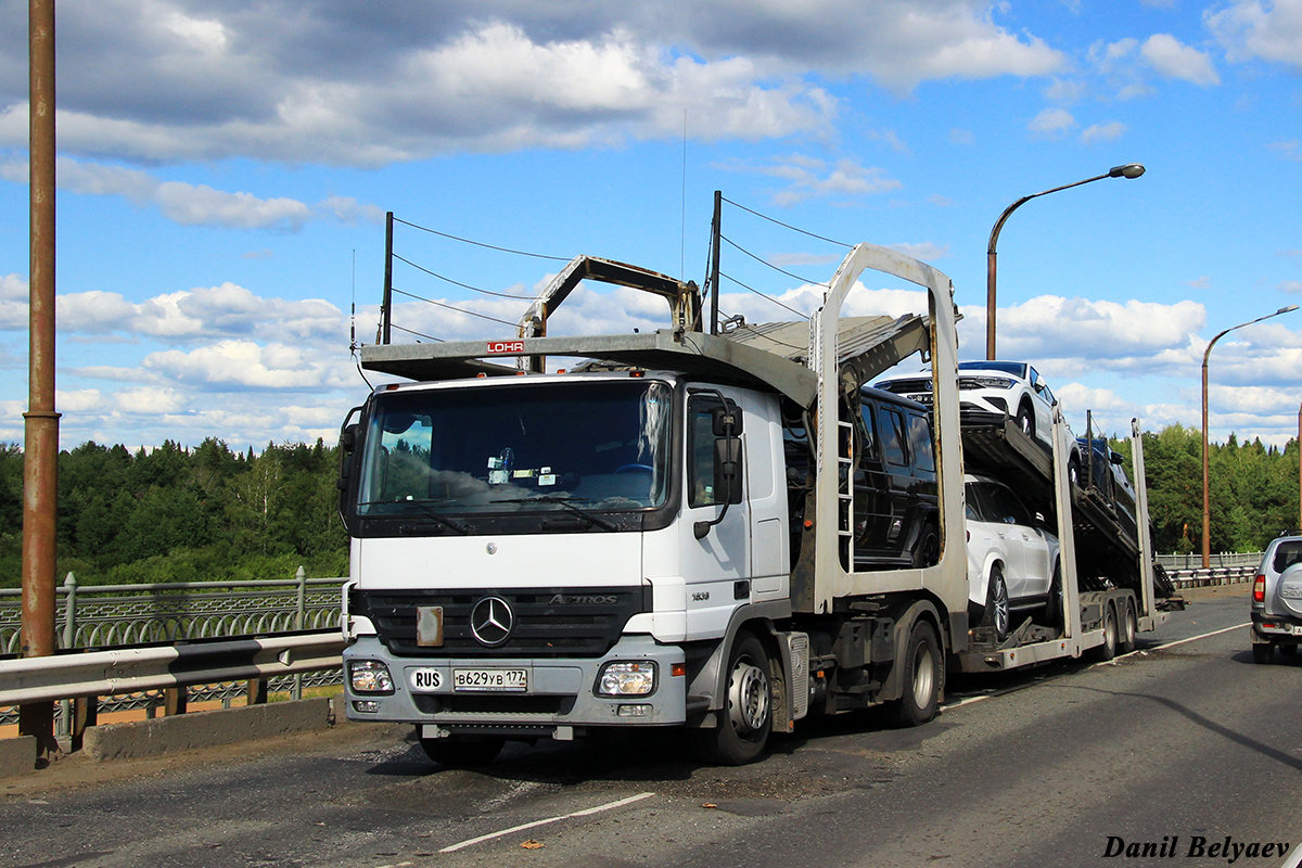 Москва, № В 629 УВ 177 — Mercedes-Benz Actros ('2003) 1836