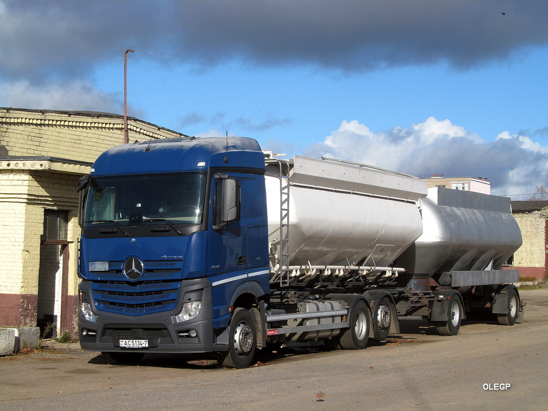 Минск, № АС 5134-7 — Mercedes-Benz Actros ('2011)