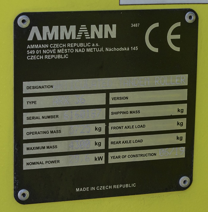 Алматы, № (KZ02) Б/Н СТ 0048 — Ammann (общая модель)