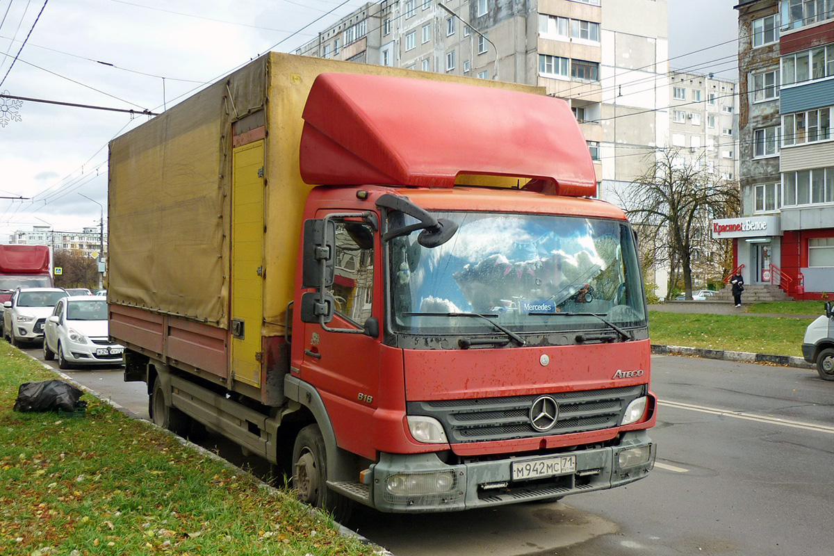 Тульская область, № М 942 МС 71 — Mercedes-Benz Atego 818