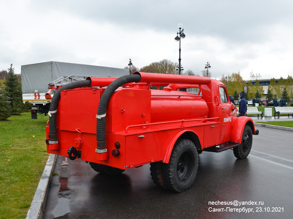 Санкт-Петербург, № (78) Б/Н 0023 — ГАЗ-51А; Санкт-Петербург — Финал соревнований по скоростному маневрированию на пожарных автомобилях "Трасса-01", 23.10.2021