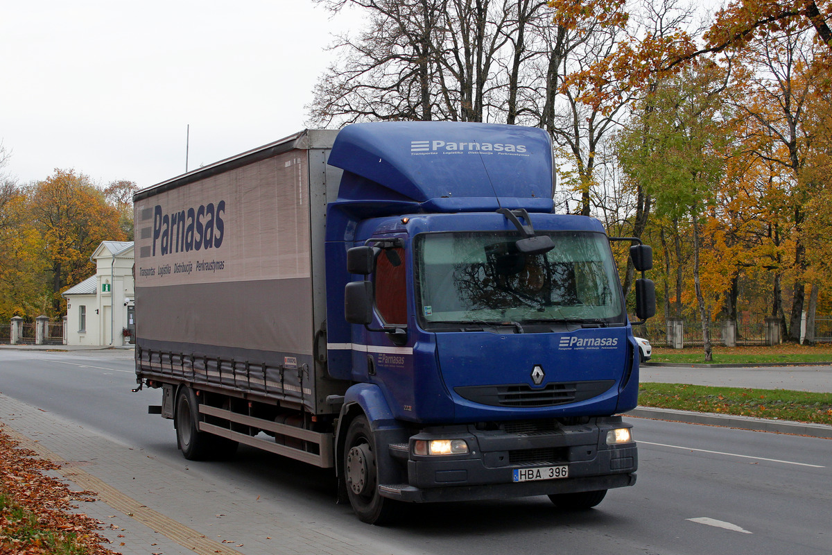 Литва, № HBA 396 — Renault Midlum