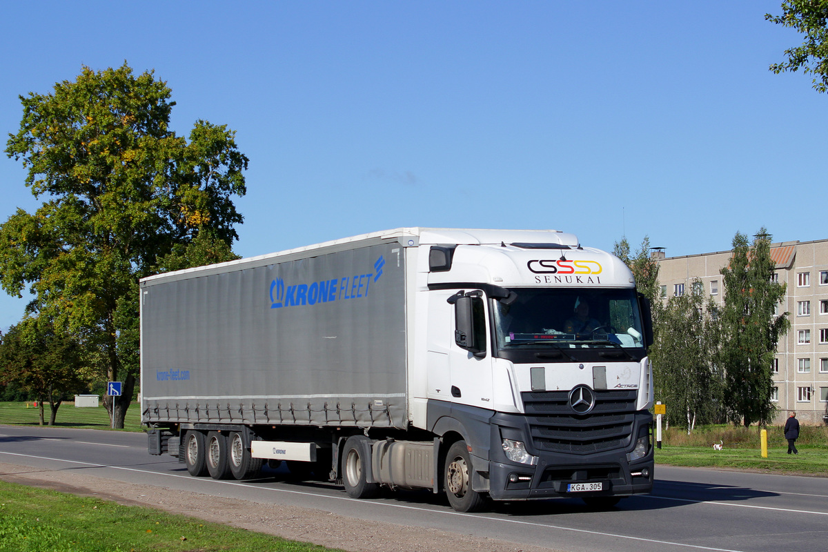 Литва, № KGA 305 — Mercedes-Benz Actros ('2011) 1842