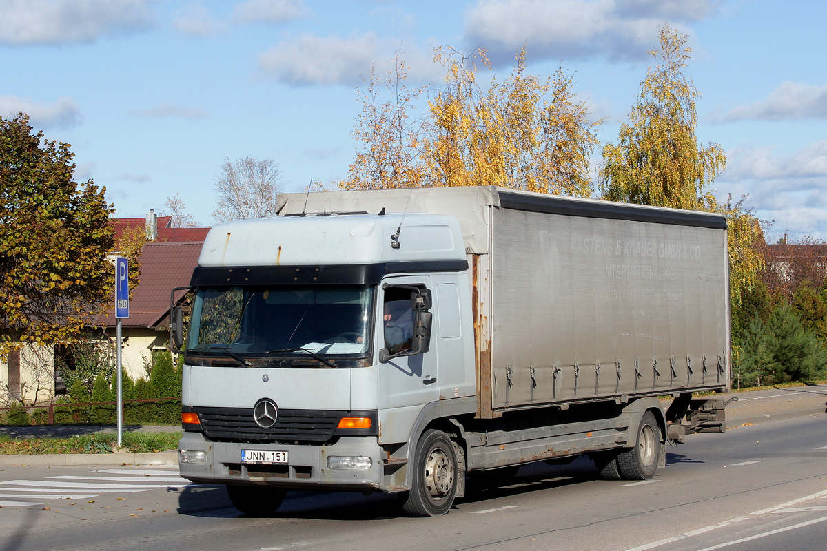 Литва, № JNN 151 — Mercedes-Benz Atego (общ.м)