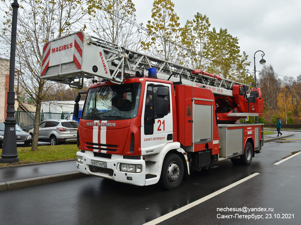 Санкт-Петербург, № В 837 УМ 98 — IVECO EuroCargo ('2002)