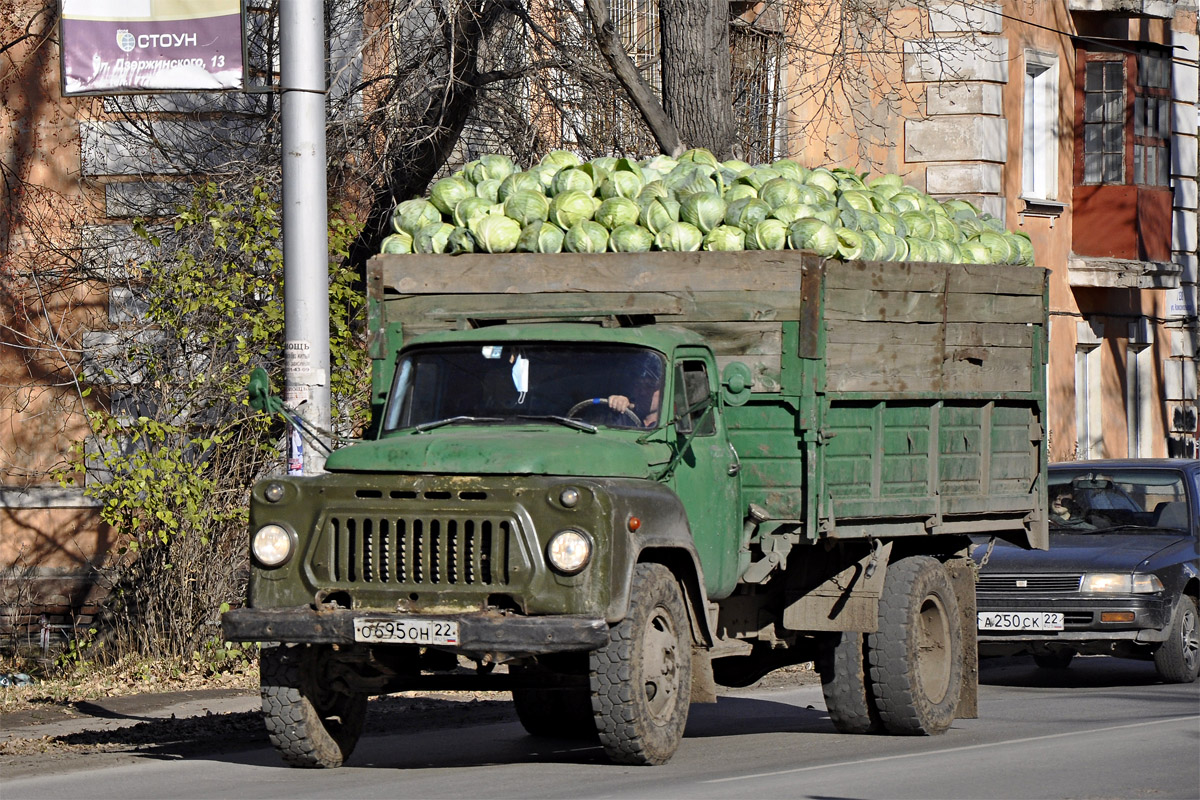 Алтайский край, № О 695 ОН 22 — ГАЗ-53-02