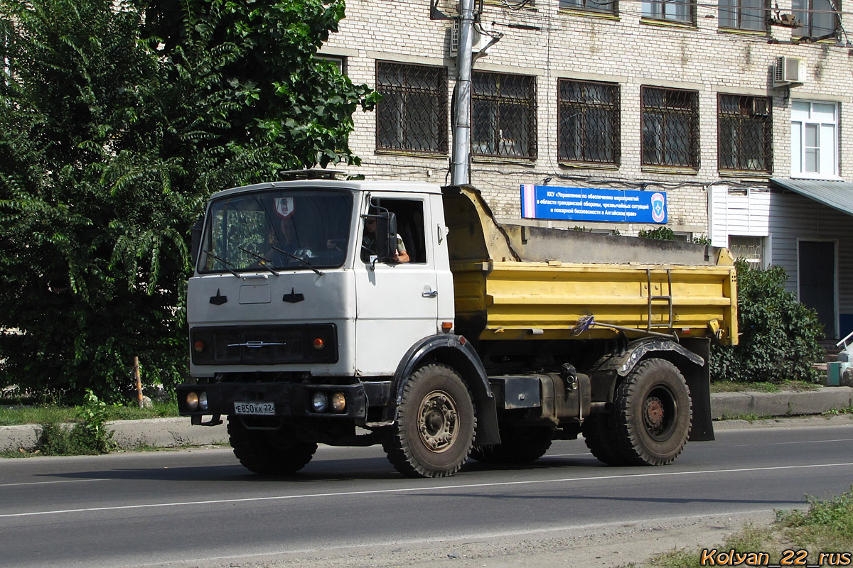 Алтайский край, № Е 850 КК 22 — МАЗ-5551 [555100]